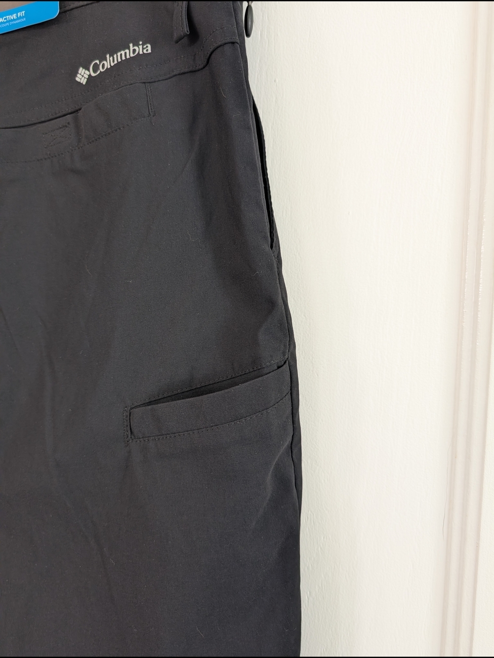 Columbia Women's Black Performance Shorts Size 16 - Picture 6 of 10